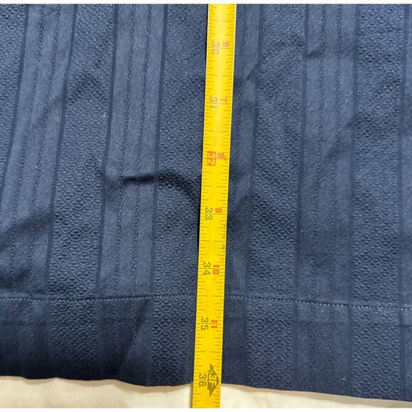 Isale Apoti by Rhobes Men’s Navy Kaftan Long Sleeve Shirt African Luxury Wear - Picture 3 of 7